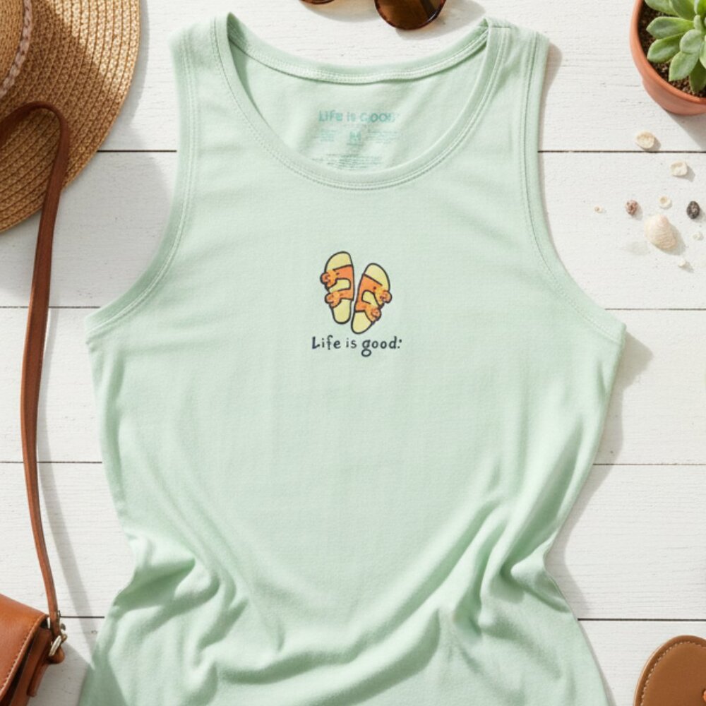 Life Is Good "Sandals" Crusher Tank - Medium